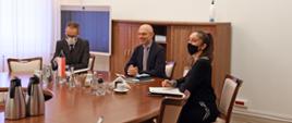 Minister klimatu i środowiska na spotkaniu z Ambasadorem Niemiec