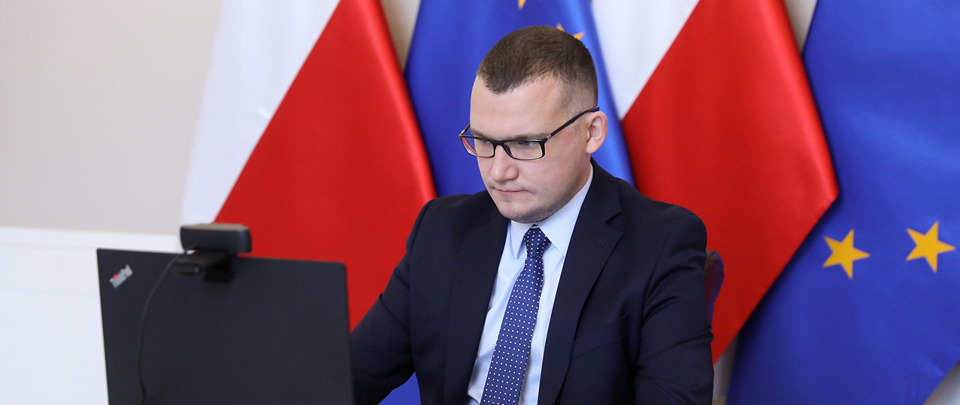 Na zdjęciu: wiceminister Paweł Szefernaker
