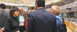 Minister klimatu i środowiska Anna Moskwa na posiedzeniu Rady UE ds. Energii.