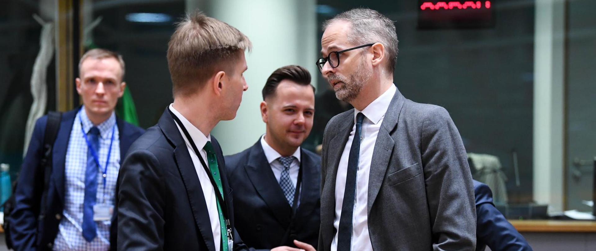 Wiceminister Adamu Guibourge-Czetwertyński na radzie ENVI