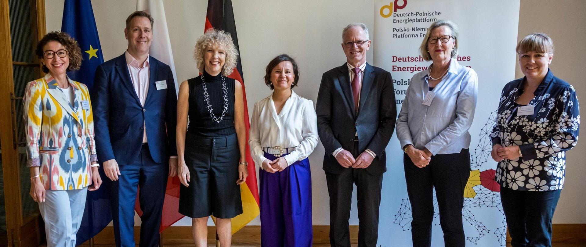 Wiceministra Urszula Zielińska na II Niemiecko-Polskim Forum Transformacji Energetycznej w Berlinie 