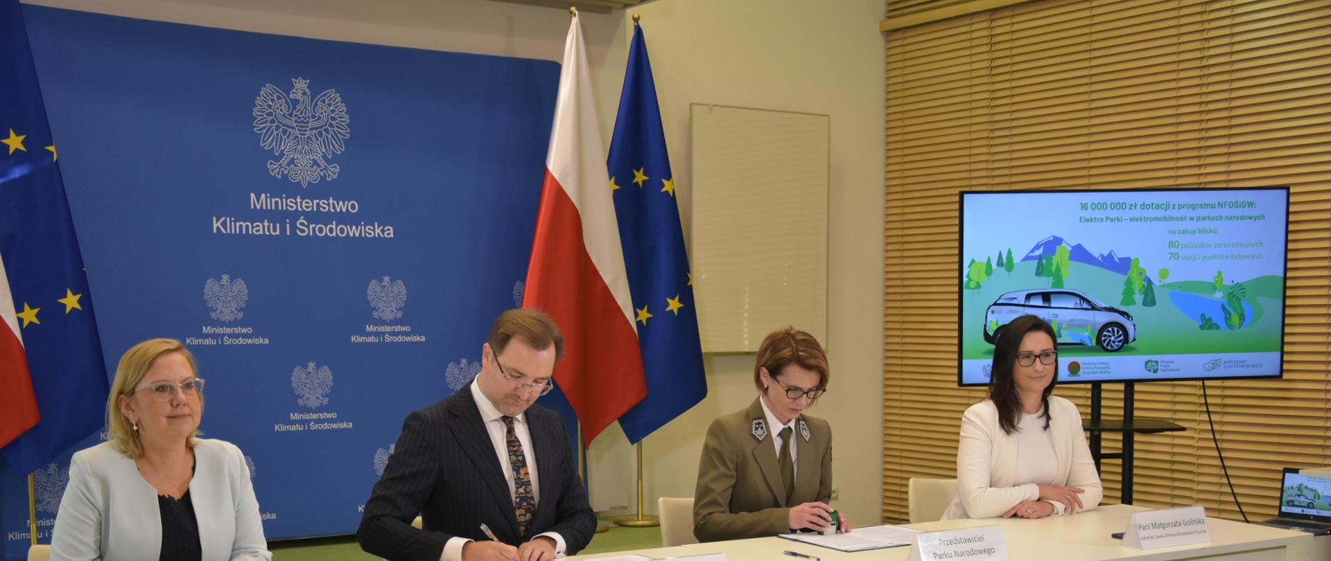 Parki narodowe otrzymają z NFOŚiGW dotacje na pojazdy zeroemisyjne