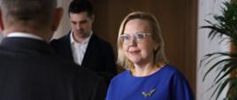 Minister Anna Moskwa i delegacja czeska