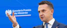 21.10.2025 konferencja Adama Szłapki, Rzecznika Rządu
