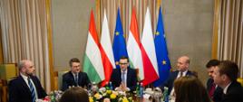 Spotkanie Premiera Mateusza Morawieckiego i Pani Prezydent Węgier Katalin Novák.