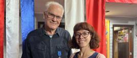 Monika Perendyk. Konsul RP w Argentynie w imieniu Prezydenta RP Andrzeja Dudy wręczyła Kazimierzowi Sawickiemu odznaczenie za zasługi „Kawalerski Krzyż Orderu Zasługi RP”.