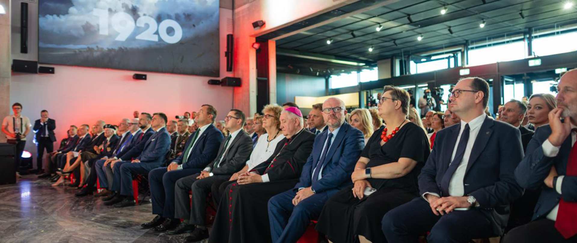 Wiceminister spraw wewnętrznych i administracji Maciej Duszczyk wziął udział w otwarciu Muzeum Bitwy Warszawskiej w Ossowie