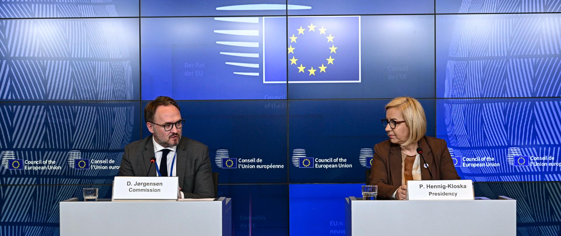 Luxembourg, Schengen, 16 June 2025. Transport, Telecommunications and Energy Council (Energy). Press conference.
Dan Jørgensen, Paulina Hennig-Kloska
