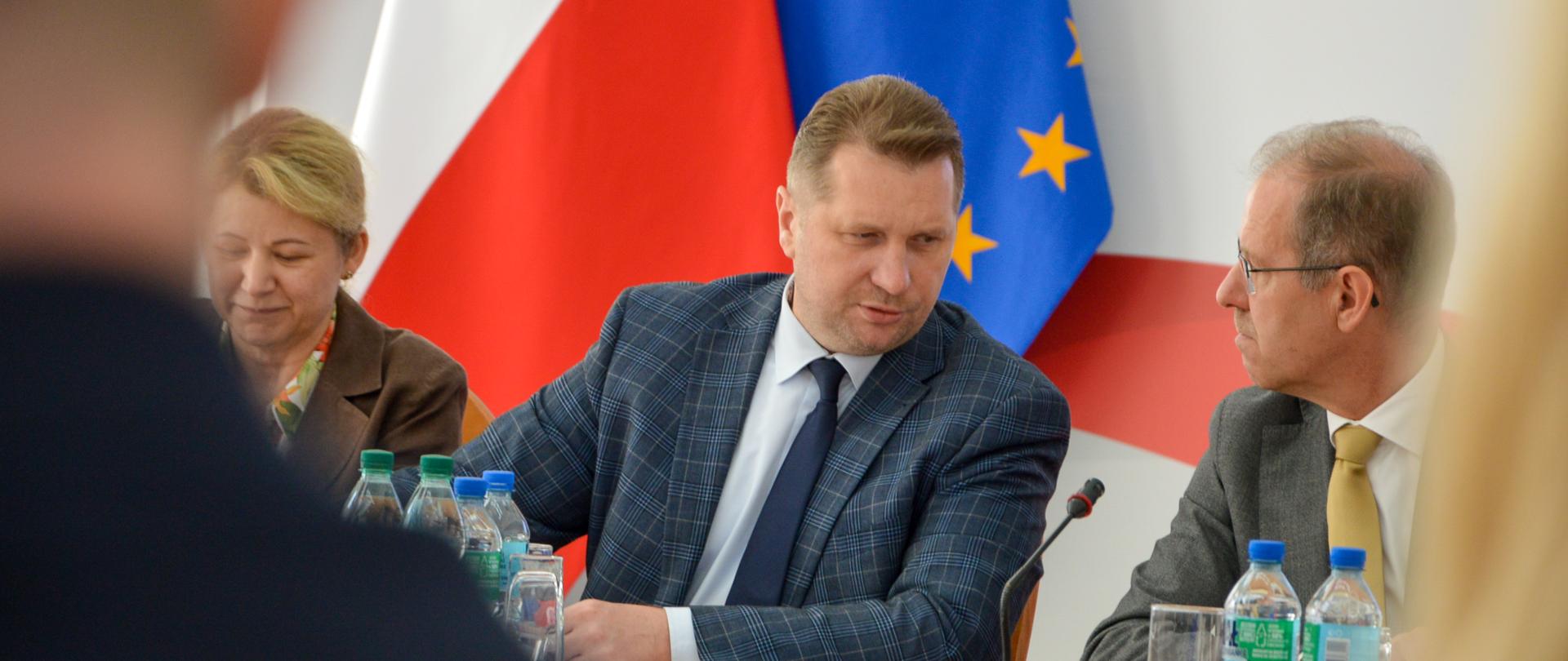Zdjęcie ze spotkania Rady Głównej Nauki i Szkolnictwa Wyższego