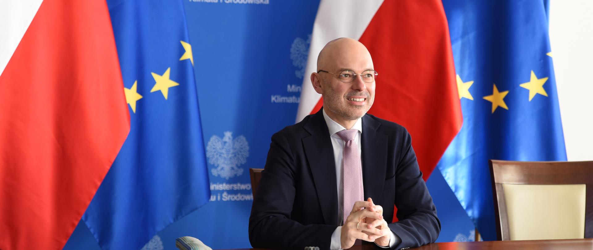 Minister klimatu i środowiska Michał Kurtyka