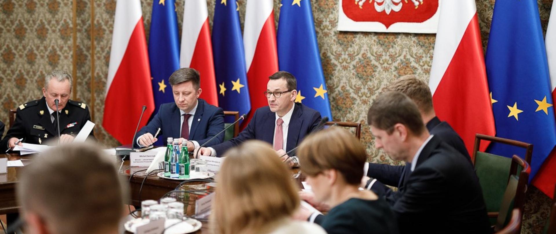 Posiedzenie sztabu.