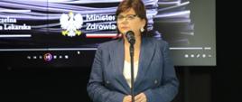 konferencja prasowa minister zdrowia i prezesa NIL