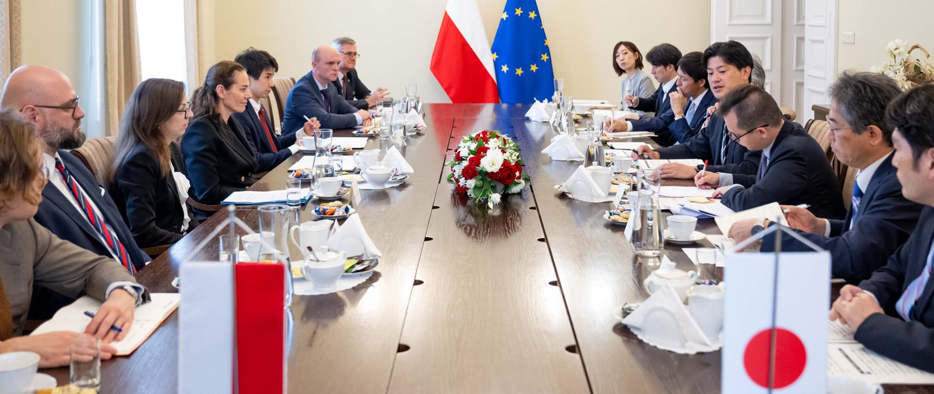 Spotkanie z japońskim Ministrem Stanu ds. Sprawiedliwości