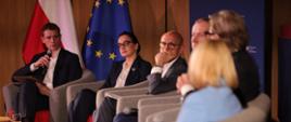 Zdjęcie z konferencji pt. „KPO w zdrowiu – inwestujemy dziś – zmieniamy system ochrony zdrowia na lata”. 