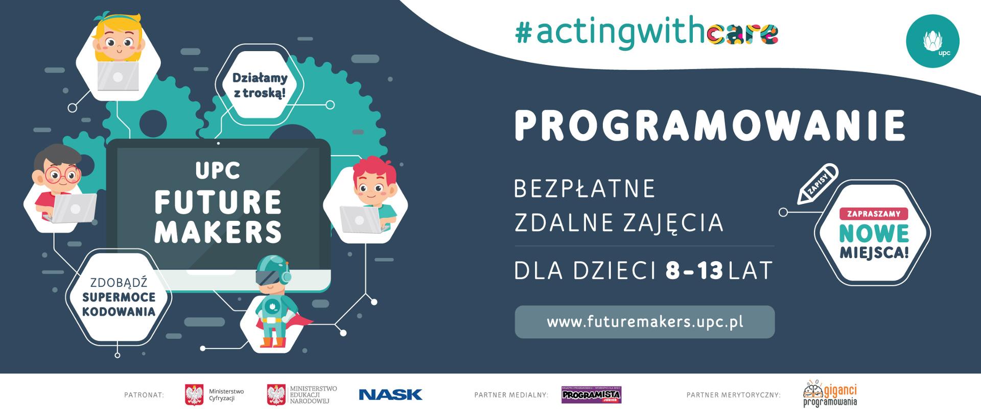 Programowanie - bezpłatne zdalne zajęcia dla dzieci 8-13 lat
