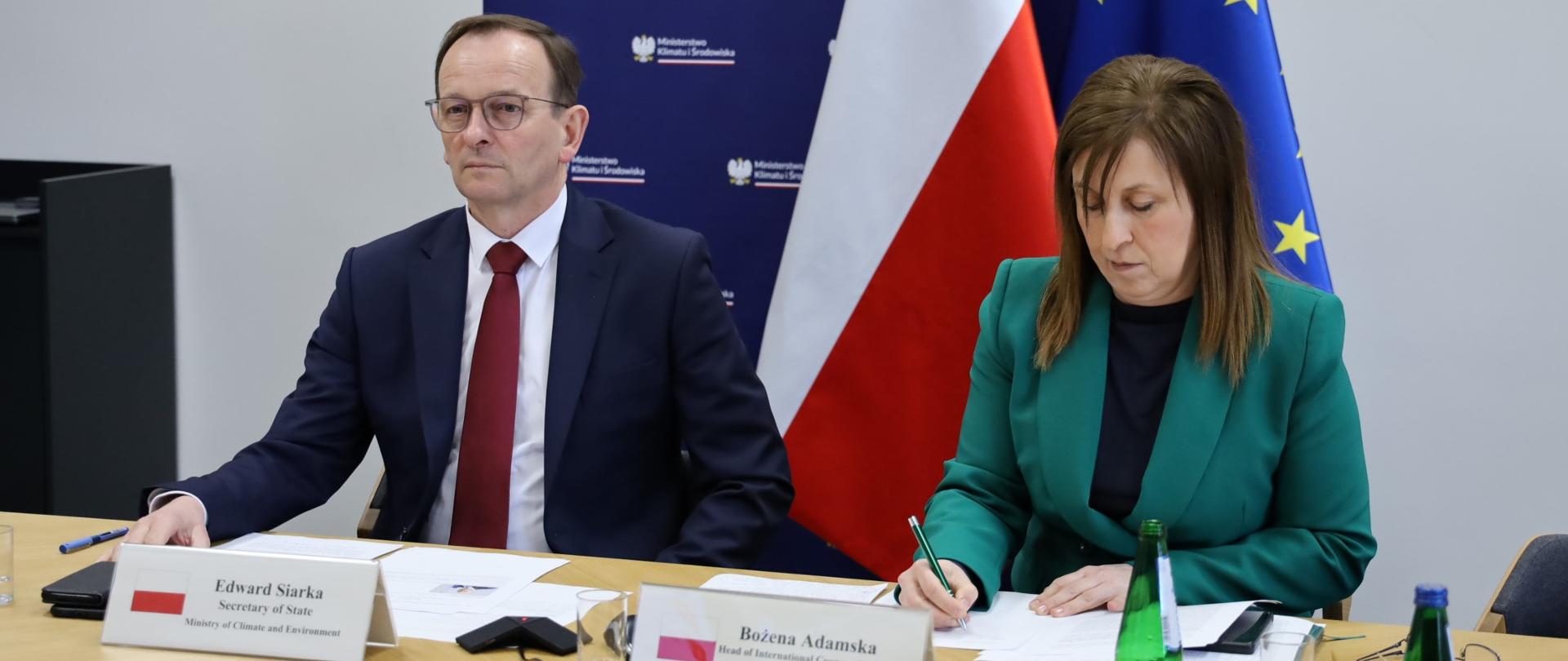 Wiceminister Edward Siarka o unijnej polityce leśnej podczas spotkań bilateralnych z przedstawicielami rządów Słowacji i Słowenii.