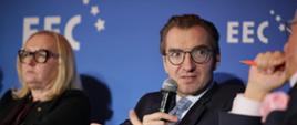 Na zdjęciu wiceminister funduszy i polityki regionalnej Jan Szyszko
