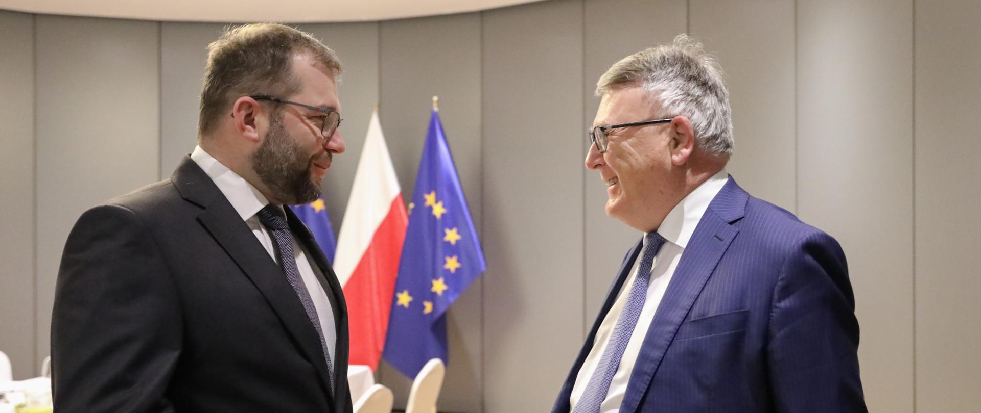 Komisarz Nicolas Schmit z wizytą w MFiPR