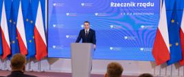 Konferencja prasowa po posiedzeniu Rady Ministrów