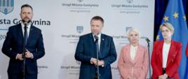 Konferencja prasowa w Gostyninie