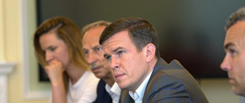 Spotkanie Ministra Witolda Bańki z medalistami Mistrzostw Europy w Kolarstwie Torowym