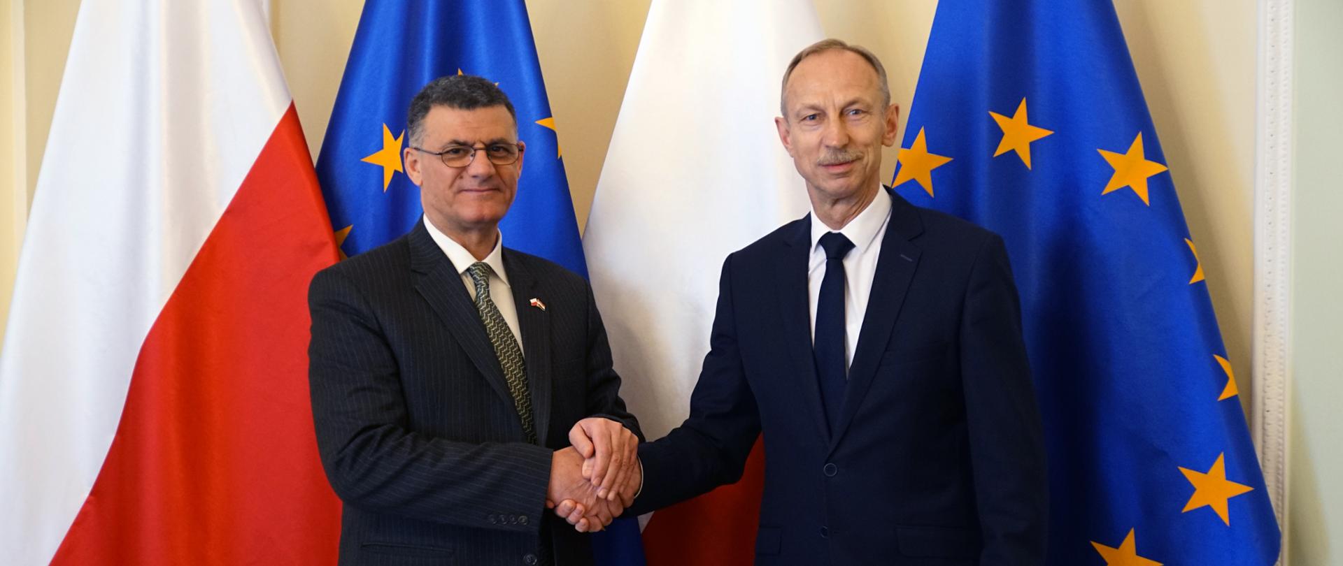 Minister wita przedstawiciela