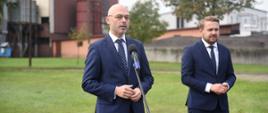 minister klimatu Michał Kurtyka, wiceminister klimatu Jacek Ozdoba