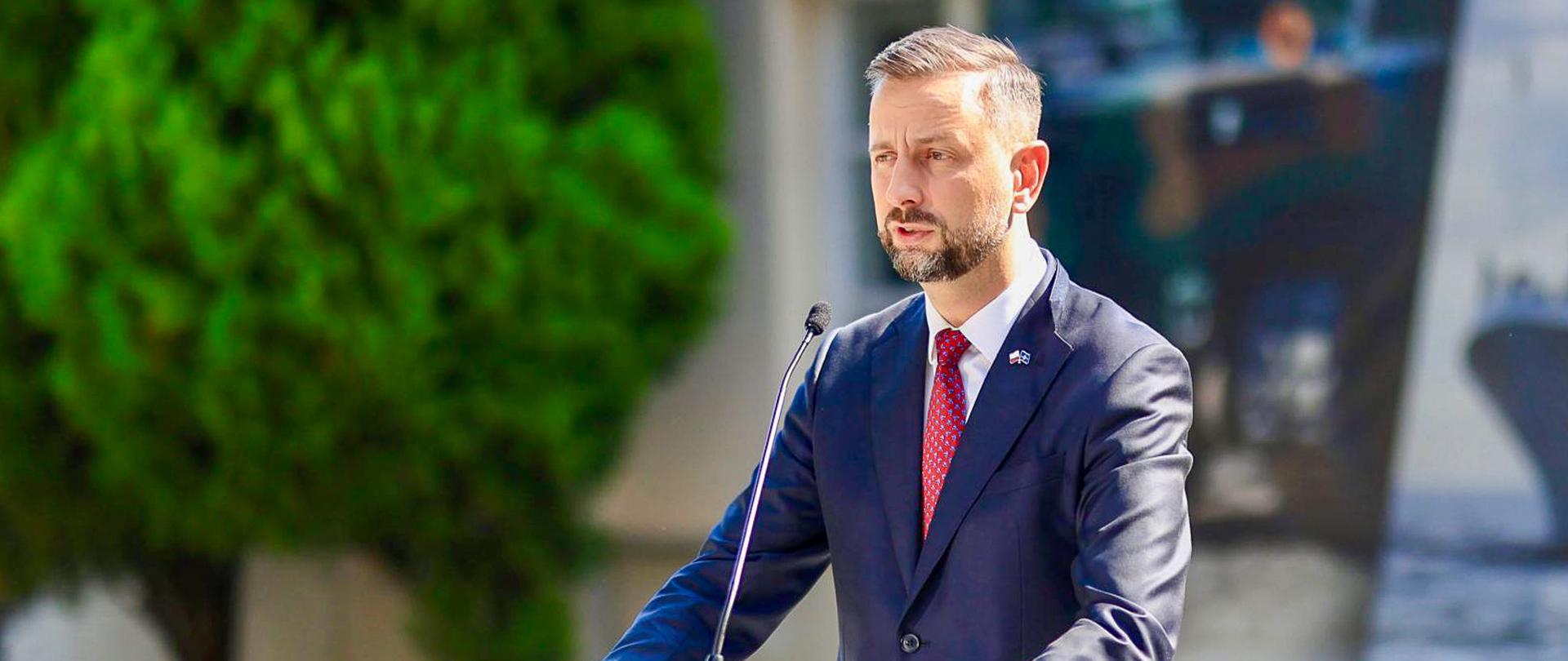14 lipca 2026 w Warszawie, Władysław Kosiniak-Kamysz wicepremier - minister obrony narodowej wziął udział w konferencji prasowej po posiedzeniu Komitetu Rady Ministrów do spraw Bezpieczeństwa Narodowego. Fot. Krzysztof Niedziela/MON