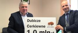 Wiceminister Mikołaj Drożała z wizytą w Dubiczach Cerkiewnych