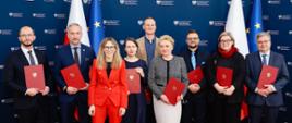 Minister do spraw Społeczeństwa Obywatelskiego, przewodnicząca Komitetu do spraw Pożytku Publicznego - Agnieszka Buczyńska podczas powołania członków Rady Narodowego Instytutu Wolności - Centrum Rozwoju Społeczeństwa Obywatelskiego nowej kadencji.