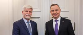 Spotkanie Ambasadora RP z Prezydentem Elektem Gen. Petrem Pavlem 