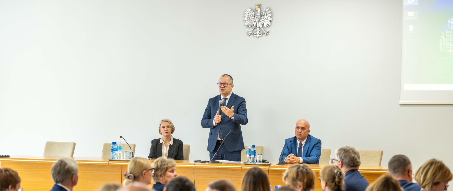 Narada kierownictwa Ministerstwa Sprawiedliwości z prezesami i dyrektorami sądów
