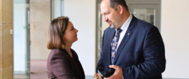 Sekretarz stanu w MKiŚ Urszula Zielińska spotkała się z czeskim odpowiednikiem Eduardem Levy w sprawie monitoringu emisji hałasu w rejonie kopalni Turów