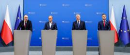 Konferencja prasowa w KPRM 