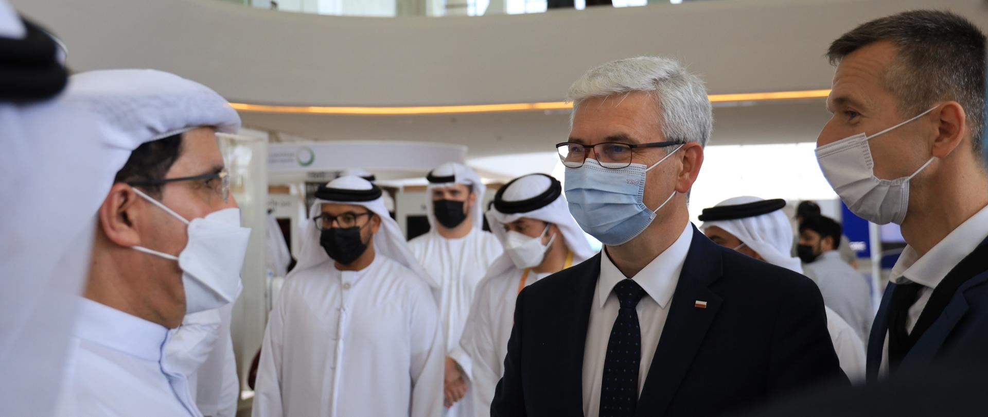 Wiceminister klimatu i środowiska Ireneusz Zyska podczas otwarcia targów WETEX 