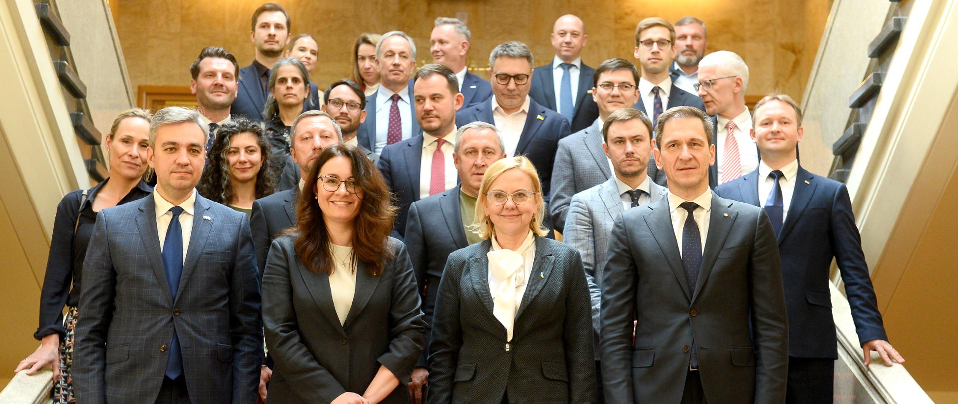 Family foto uczestników Polsko-Ukraińskiego Forum Energii