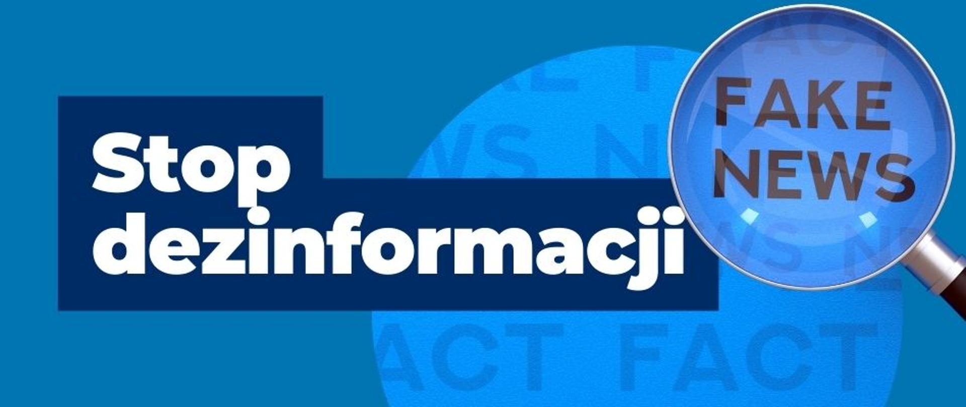 baner Stop dezinformacji 