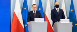 Konferencja prasowa w KPRM