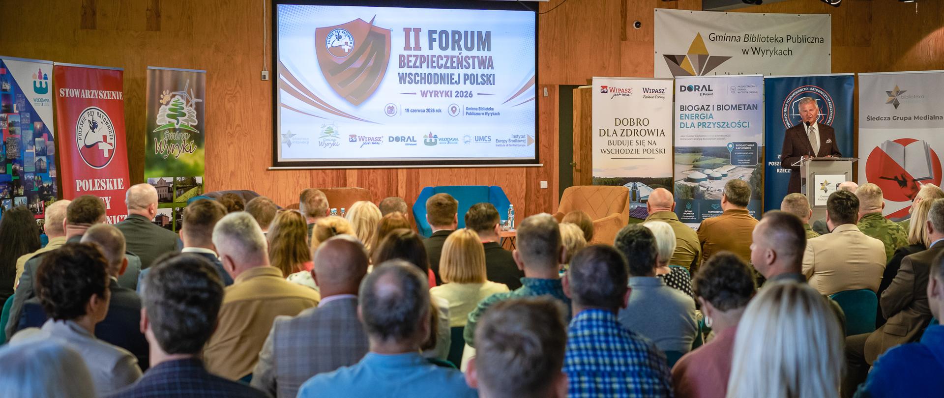 19 czerwca br. w Wyrykach (woj. lubelskie) odbyło się II Forum Bezpieczeństwa Wschodniej Polski poświęcone zagadnieniom odporności społecznej, ochrony ludności oraz współpracy instytucji odpowiedzialnych za bezpieczeństwo państwa.
