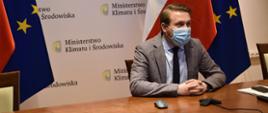 Wiceminister klimatu i środowiska Jacek Ozdoba