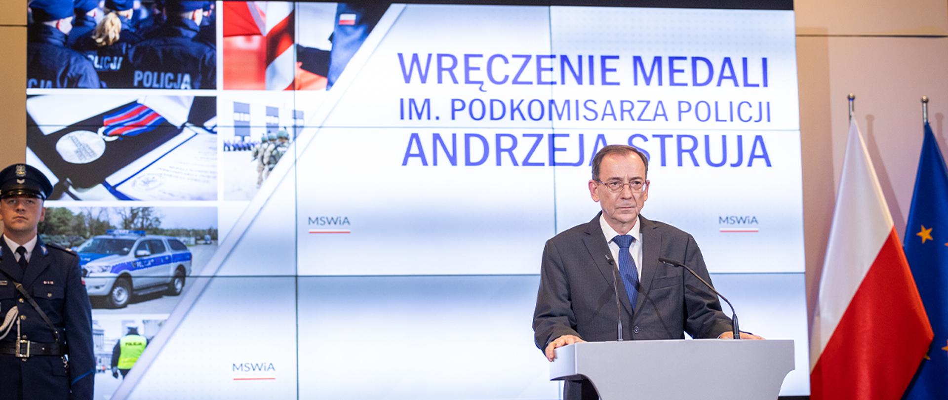 Minister Mariusz Kamiński