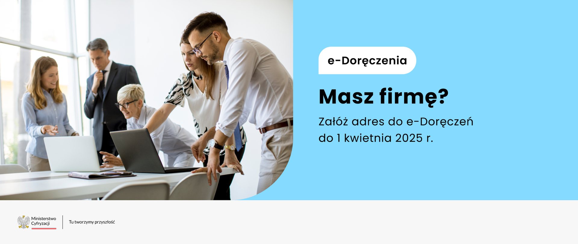 Masz firmę? Załóż adres do e-Doręczeń do 1 kwietnia 2025 r.