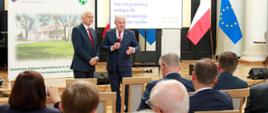 Wiceminister Waldemar Kraska i prof. Jarosław Czubak na "Szczycie polskiej ortopedii i traumatologii narządu ruchu"