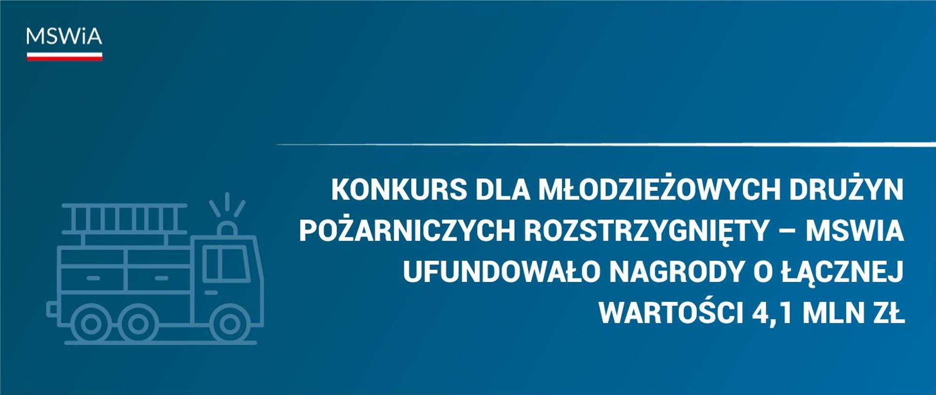 Konkurs dla Młodzieżowych Drużyn Pożarniczych rozstrzygnięty – MSWiA ufundowało nagrody o łącznej wartości 4,1 mln zł