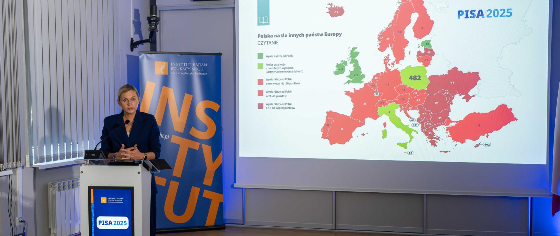 Udział Minister Edukacji w prezentacji wyników badania PISA 2025 