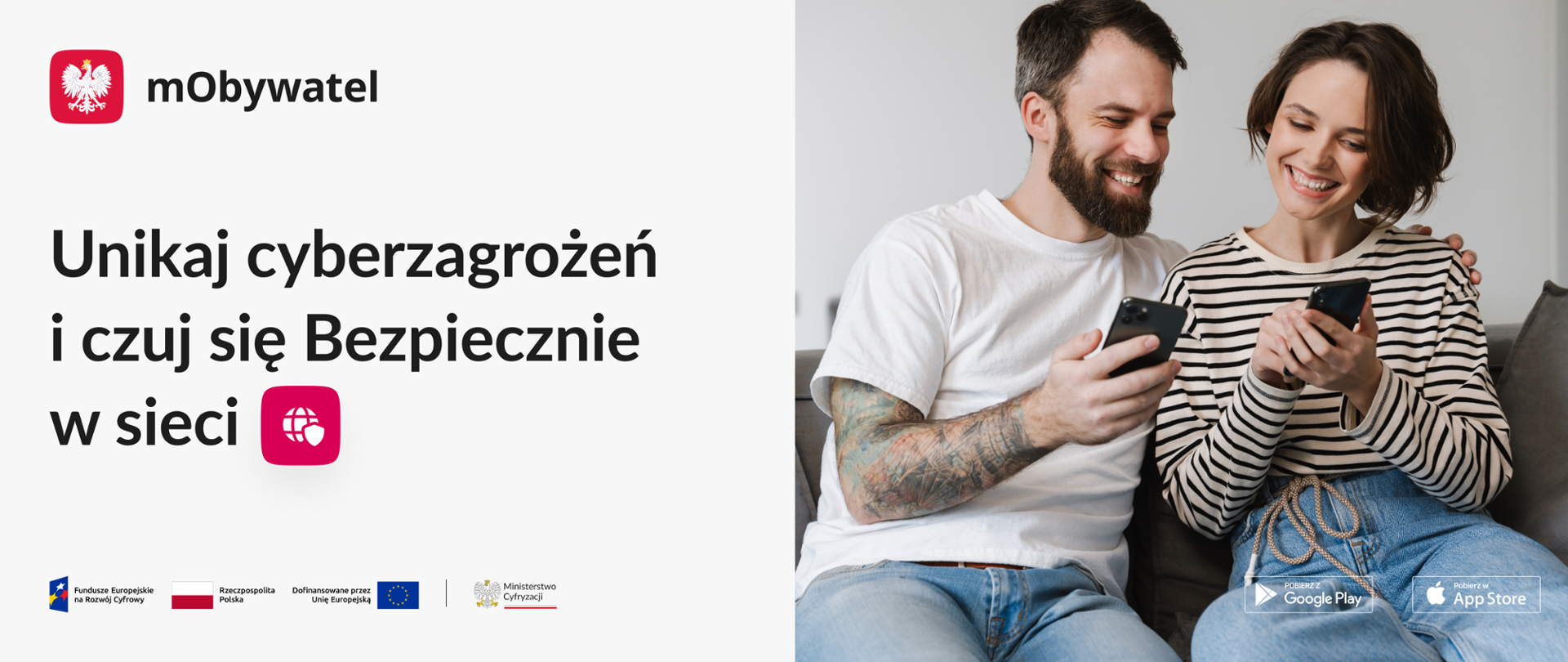 Unikaj cyberzagrożeń i czuj się Bezpiecznie w sieci - mObywatel