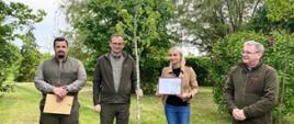 Wiceminister Siarka zasadził Las Służby Zdrowia