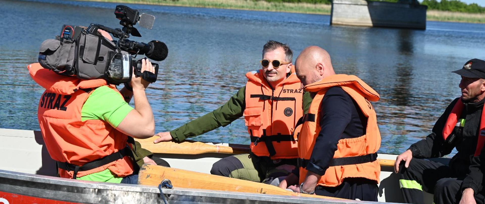 Minister Dorożała z wizytą w rejonie planowanego Parku Narodowego Doliny Dolnej Odry
