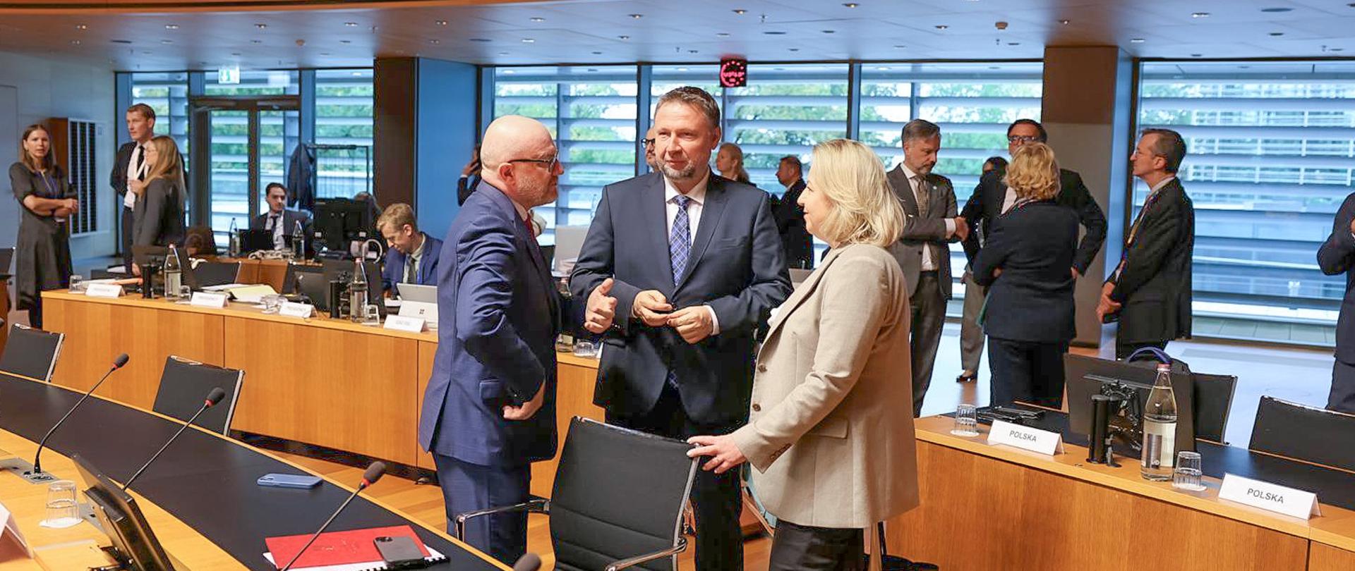 Rada JHA w Luksemburgu.