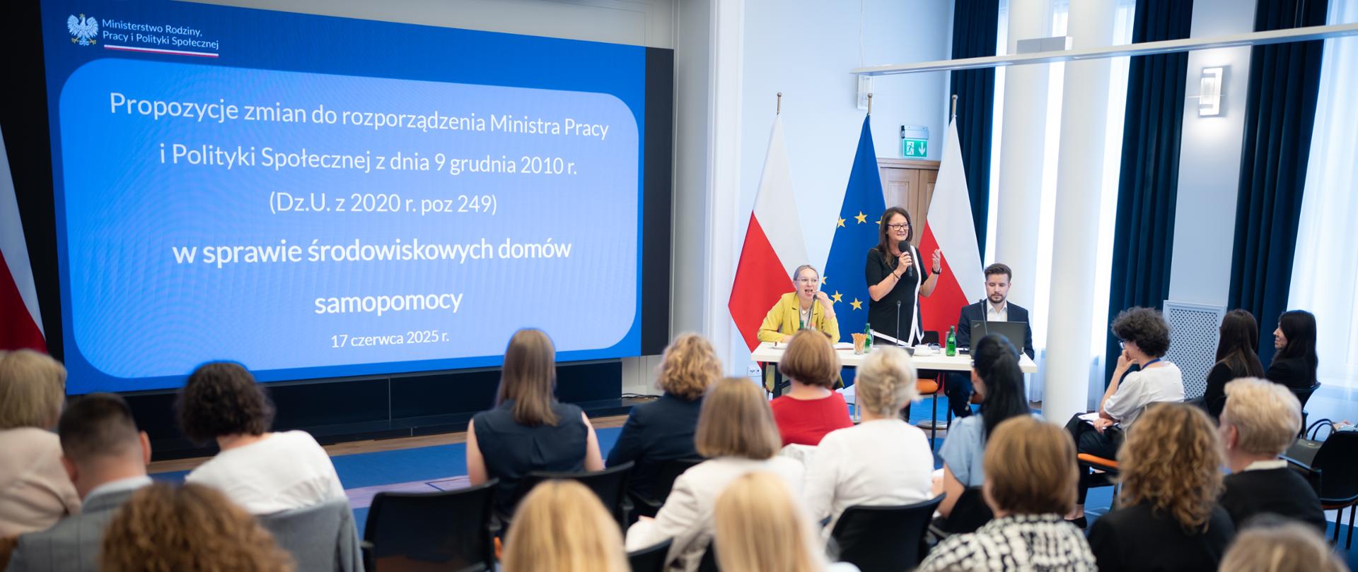 Spotkanie w sprawie środowiskowych domów samopomocy